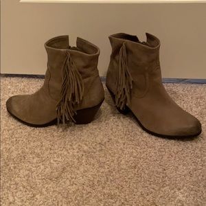 Sam Edelman Fringe Booties